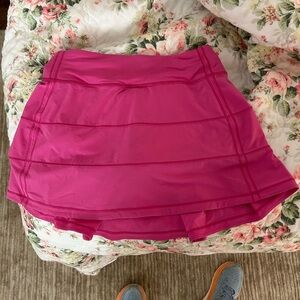 Pink Lululemon Skirt